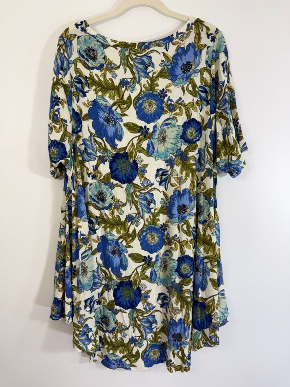New Lane Bryant Blouse Womens 18 20 Plus Size Max Swing Perfect Sleeve Tunic Top - Picture 8 of 15